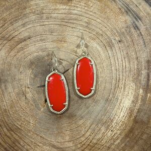 Kendra Scott Red Earrings